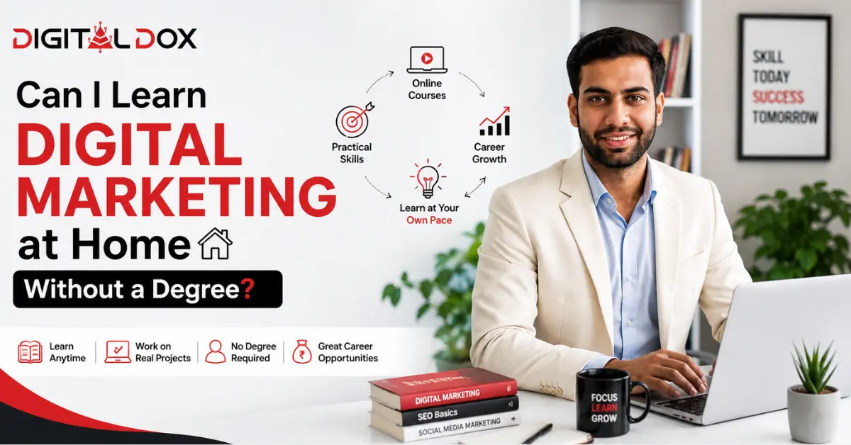 Can I Learn Digital Marketing at Home Without a Degree?