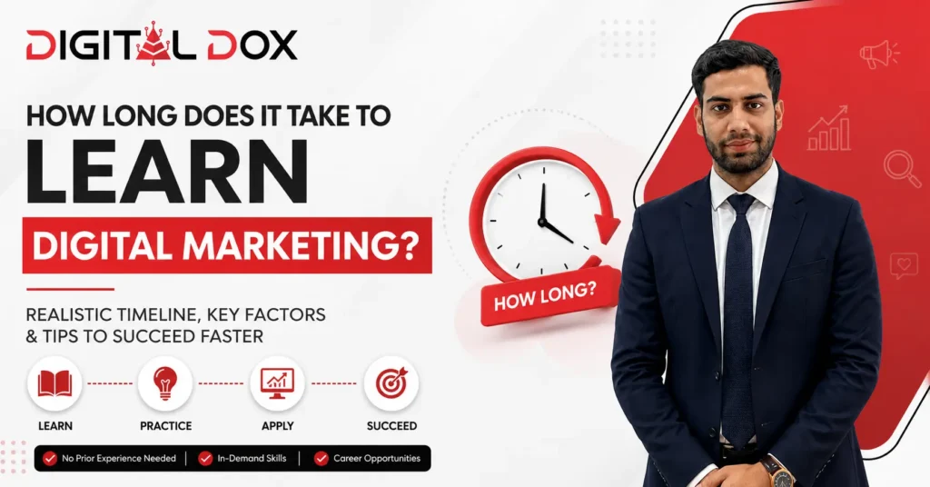 From Zero to Skilled: How Long Does It Take to Learn Digital Marketing from Scratch?